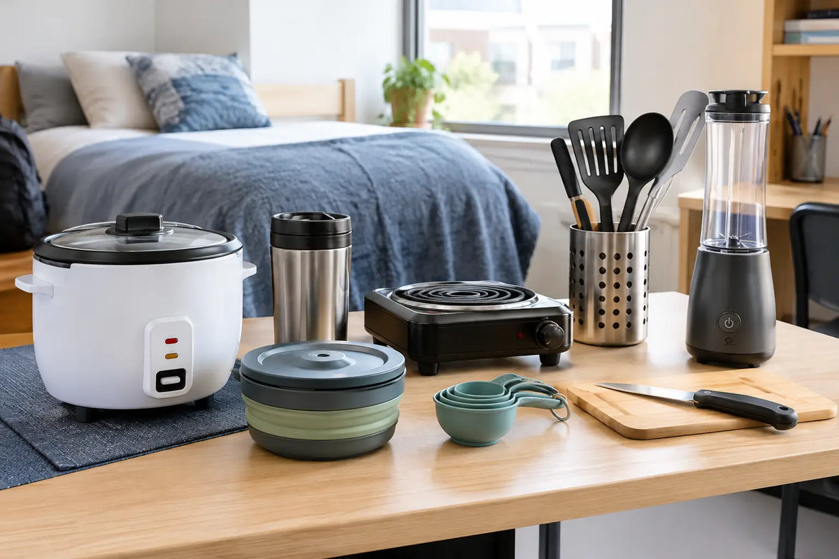 8 Compact Dorm Room Kitchen Tools That Fit Anywhere