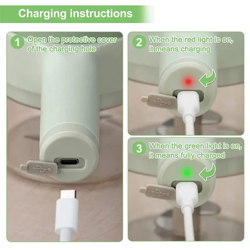 PrepMaster 4-in-1 Electric Vegetable Cutter – Slice, Mince, Peel & Scrub