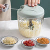 ChopSwift: Manual Food Processor & Garlic Chopper