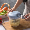 ChopSwift: Manual Food Processor & Garlic Chopper