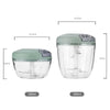 ChopSwift: Manual Food Processor & Garlic Chopper