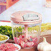 ChopSwift: Manual Food Processor & Garlic Chopper