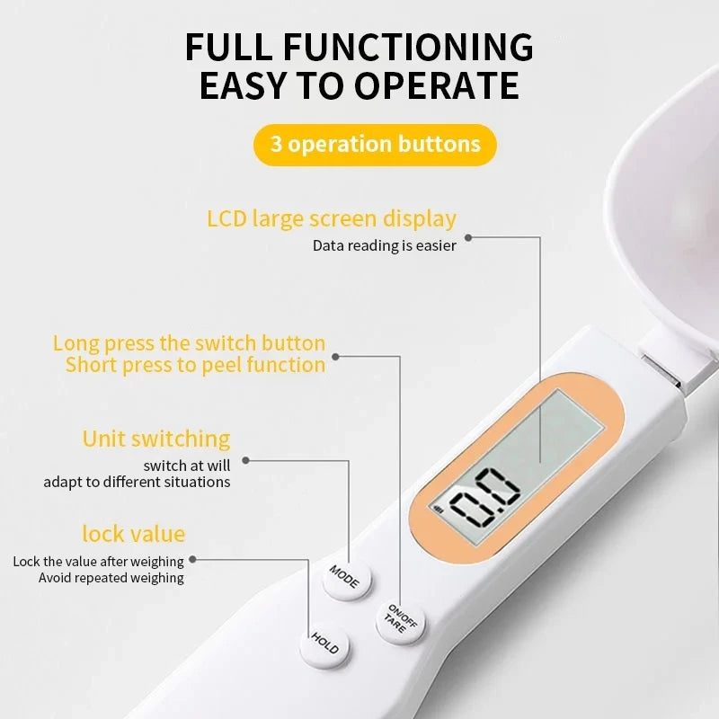 SpoonScale: Precision Digital Measuring Spoon
