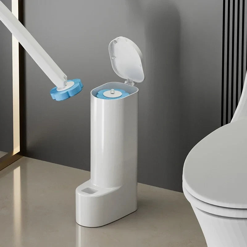 SaniWand: Disposable Toilet Brush Set