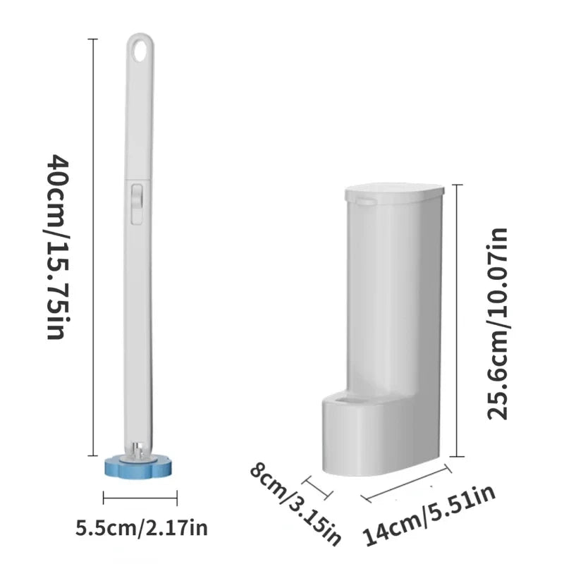 SaniWand: Disposable Toilet Brush Set