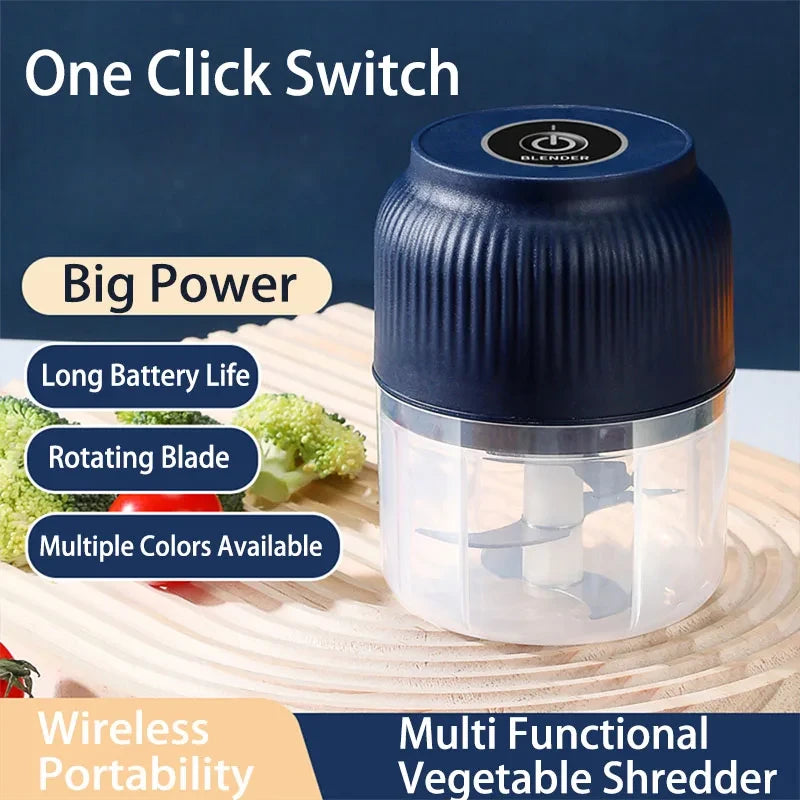 Wireless Mini Electric Food Chopper
