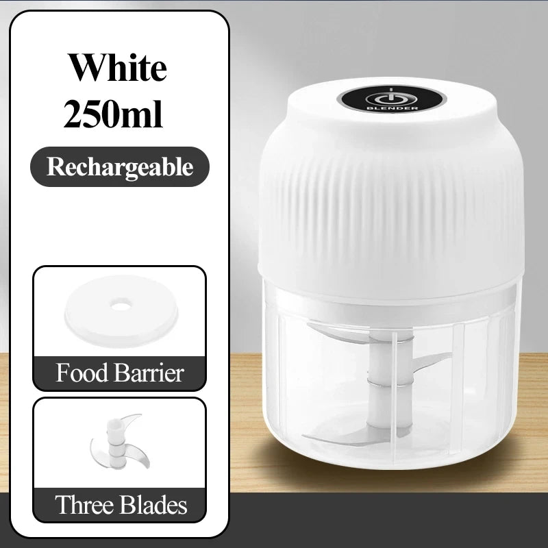 Wireless Mini Electric Food Chopper