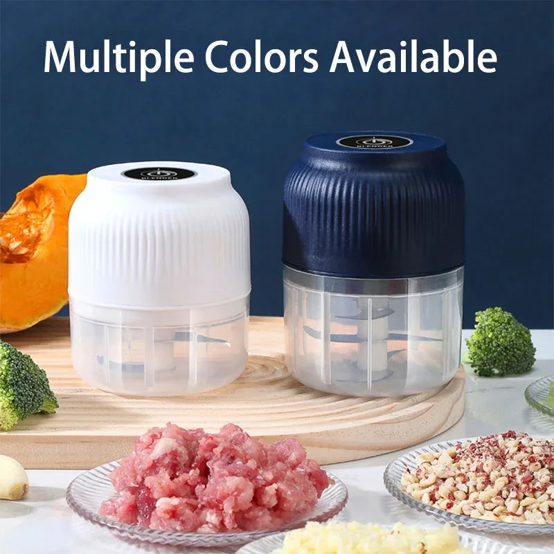 Wireless Mini Electric Food Chopper