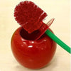 Novelty Cherry Toilet Brush Set