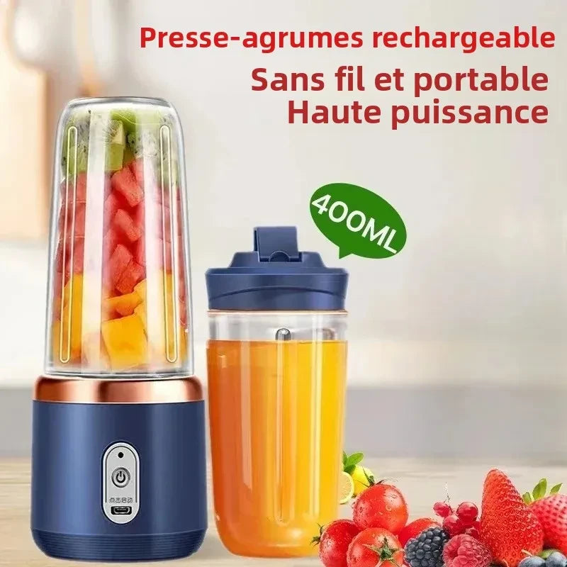 AeroBlend Portable Travel Blender – USB Rechargeable Smoothie Blender To Go