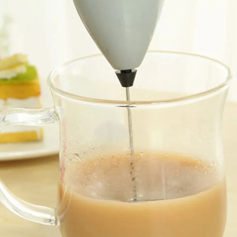 Wireless Electric Milk Frother & Coffee Whisk