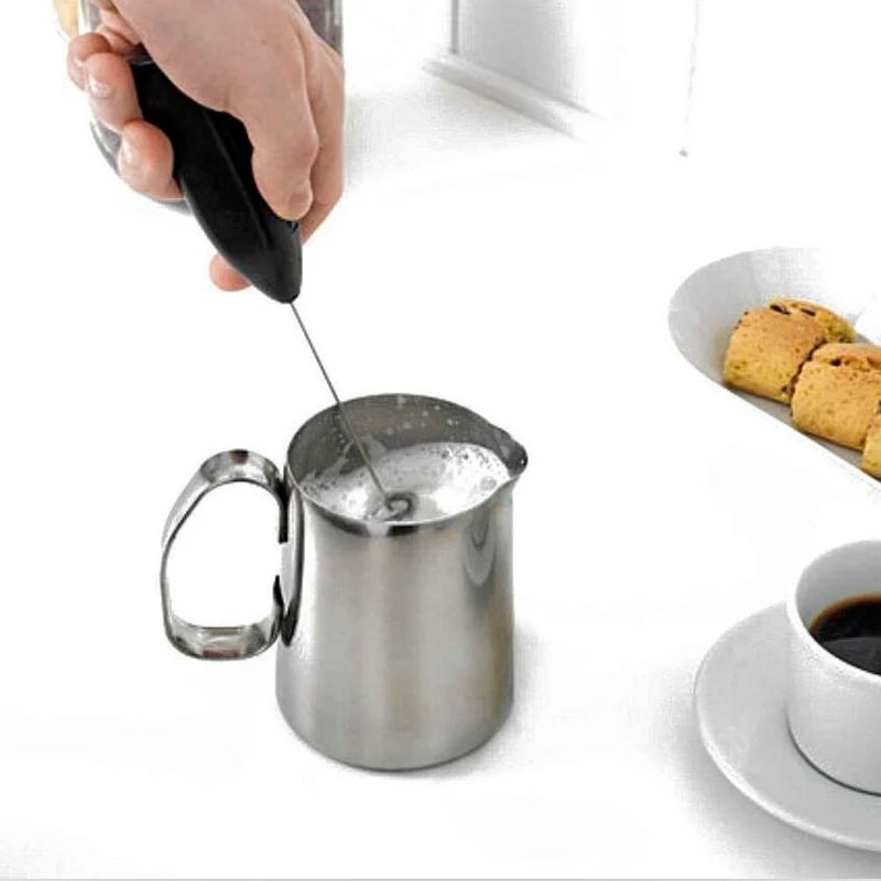 Wireless Electric Milk Frother & Coffee Whisk