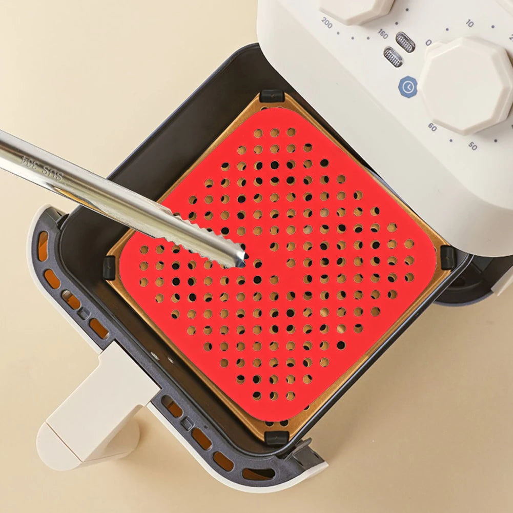CrispWave: Reusable Silicone Air Fryer Liner