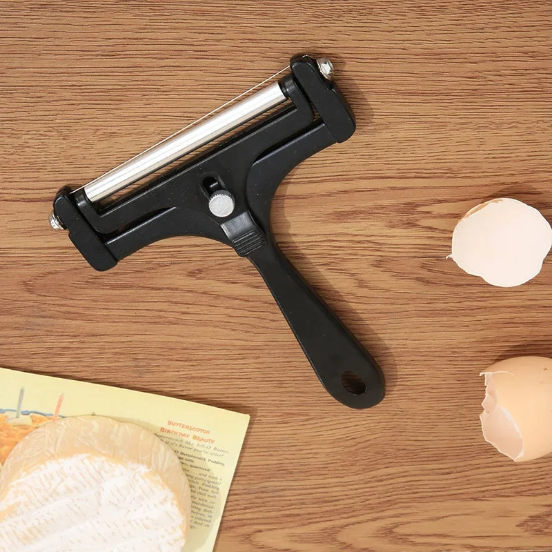 Pro-Slice: Adjustable Stainless Steel Cheese Slicer