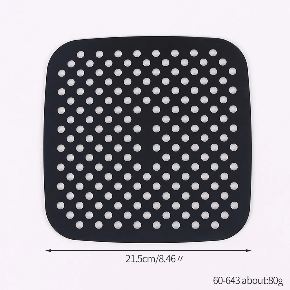 CrispWave: Reusable Silicone Air Fryer Liner