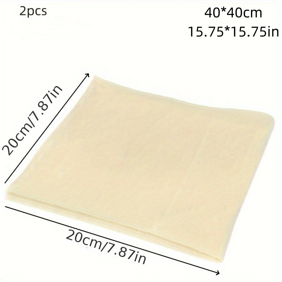 Reusable Cotton Steamer Cloth Set