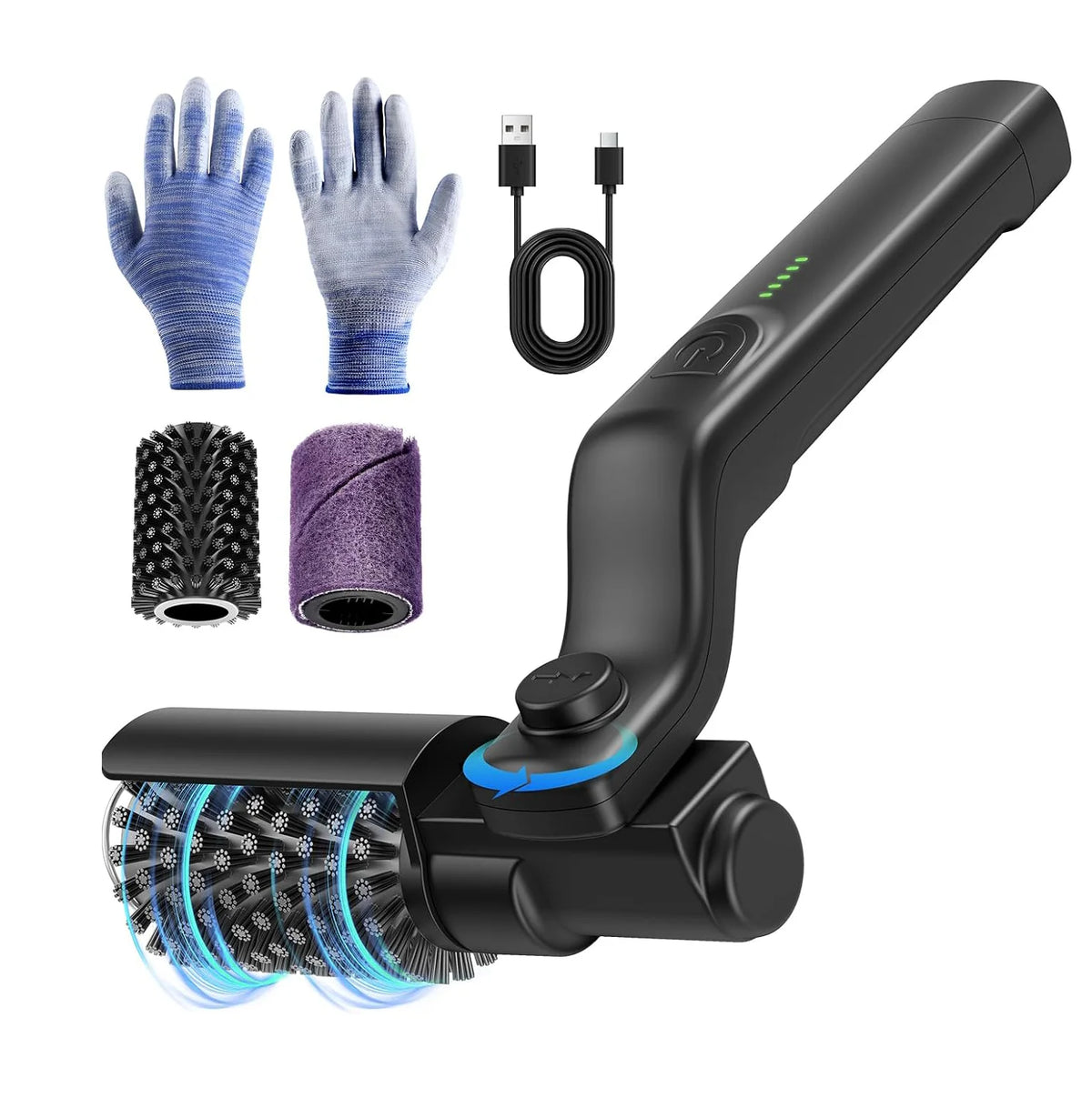 Electric Grill & Surface Scrubber — 4000mAh Rechargeable