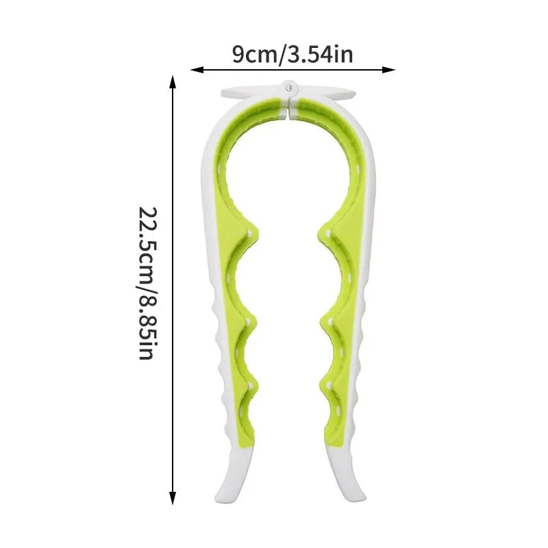 TwistEase: Non-Slip 4-in-1 Jar & Bottle Opener