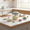 ChopSwift: Manual Food Processor & Garlic Chopper